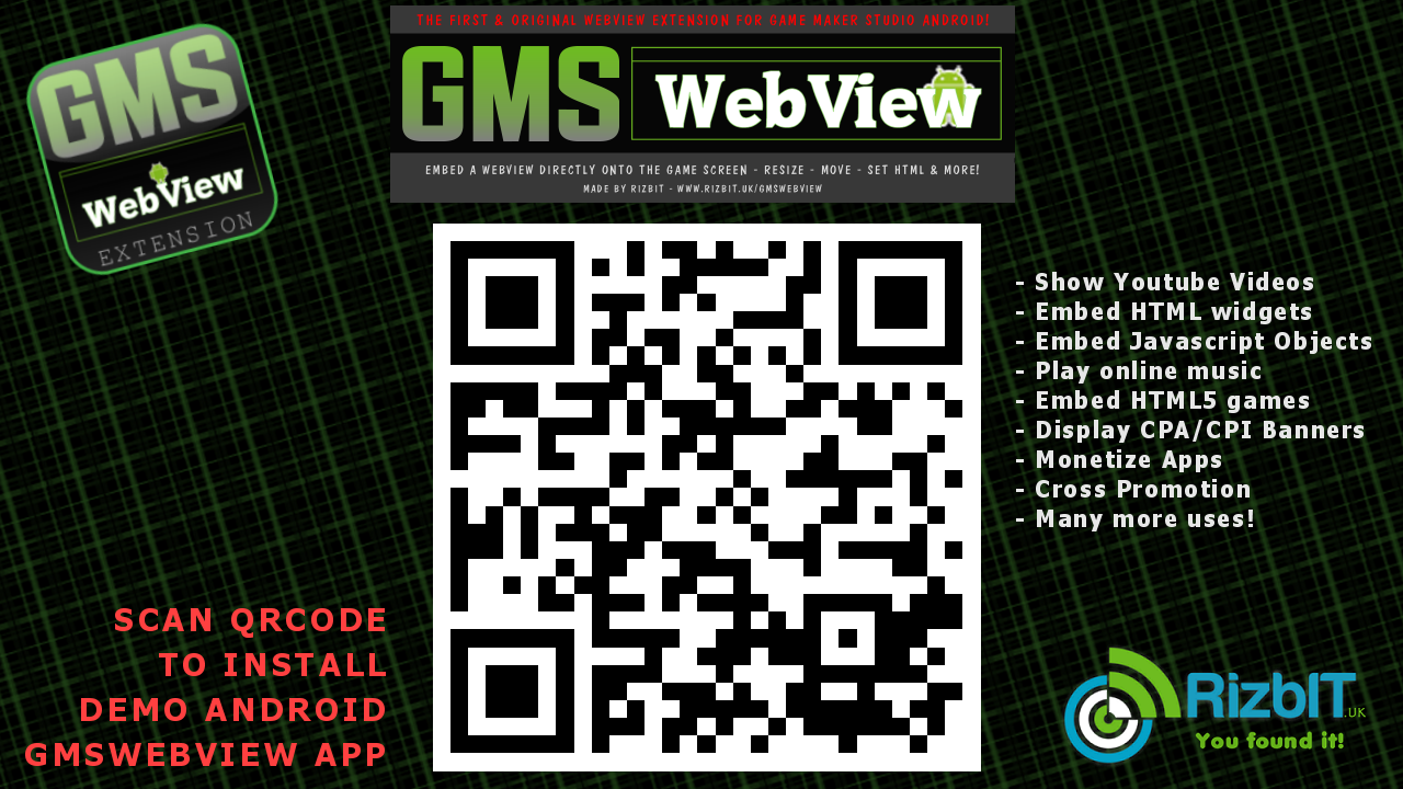 Download GMSWebView Game Maker Studio Extension Demo Android App