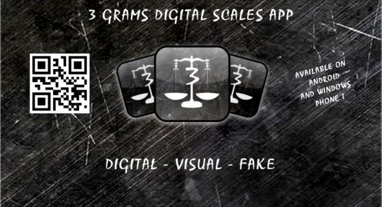 3 Grams Digital Scales App