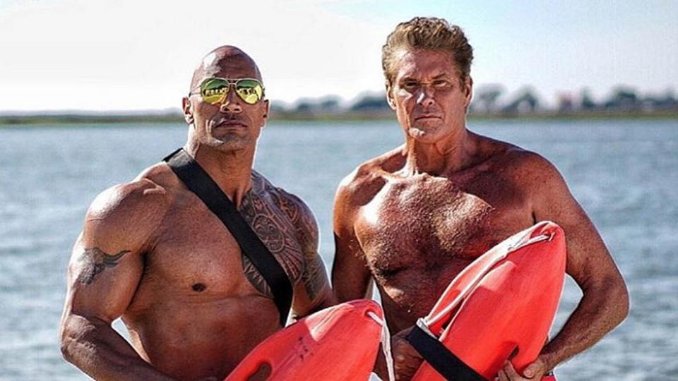 david the rock baywatch