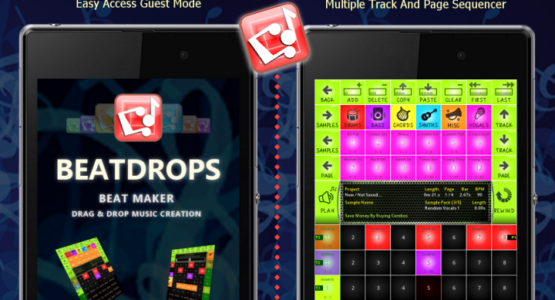 Beatdrops music creation app