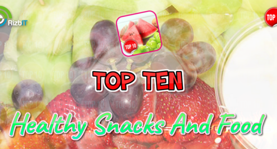 Top Ten Healthy Snack And Food Android App