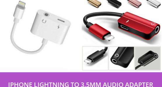 iphone lightning headphone airpods spllitter adapter