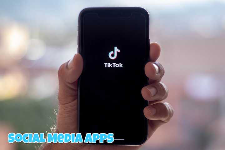 social media apps - tik tok