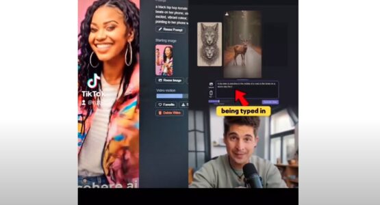 Decohere AI image and video generation tik tok clip