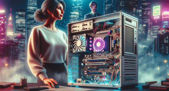 Retro 1980s PC Case Houses Modern GeForce RTX 5060 Ti Beast