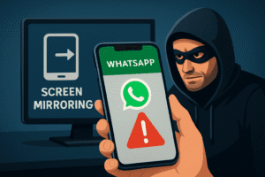 WhatsApp Screen Mirroring Fraud: How Hackers Steal 2FA
