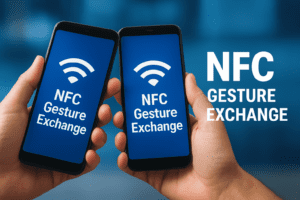 Android NFC Gesture Exchange Chases Apple's NameDrop