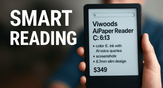 Viwoods AiPaper Reader C: AI Color E-Ink Debut