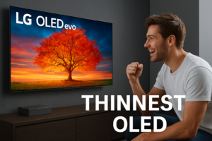 LG's Wireless OLED TV Is So Thin It Disappears
