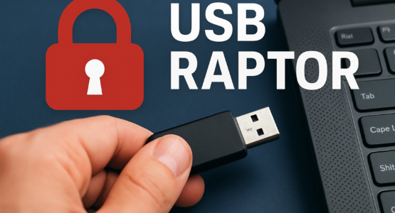 Turn a USB Drive Into a Security Key With USB Raptor