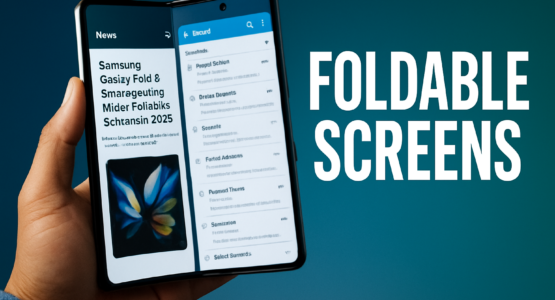 Wider Foldable Screens: The 2025 Smartphone Revolution