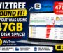 wiztree capcut free disk space windows 2026