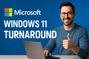 Microsoft Admitted Windows 11 Off Track, Felt Vindicated