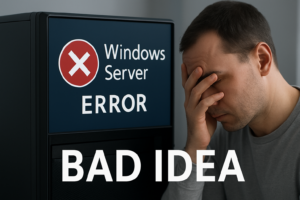 Why Running Windows Server at Home Is a Bad Idea