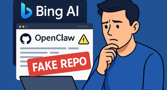 Bing AI Pushed Fake OpenClaw Repo with Malware